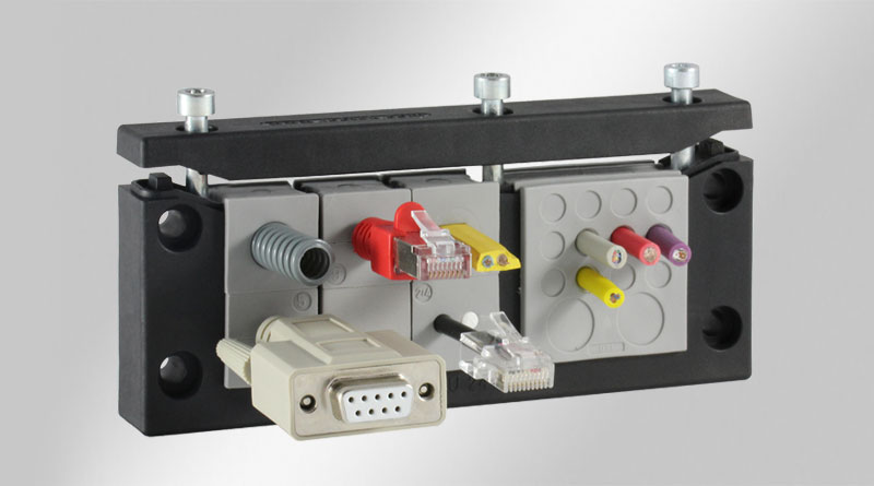 KEL-U-BS帶防火密封條的電纜引入框架（EN 45545-3標(biāo)準(zhǔn)）