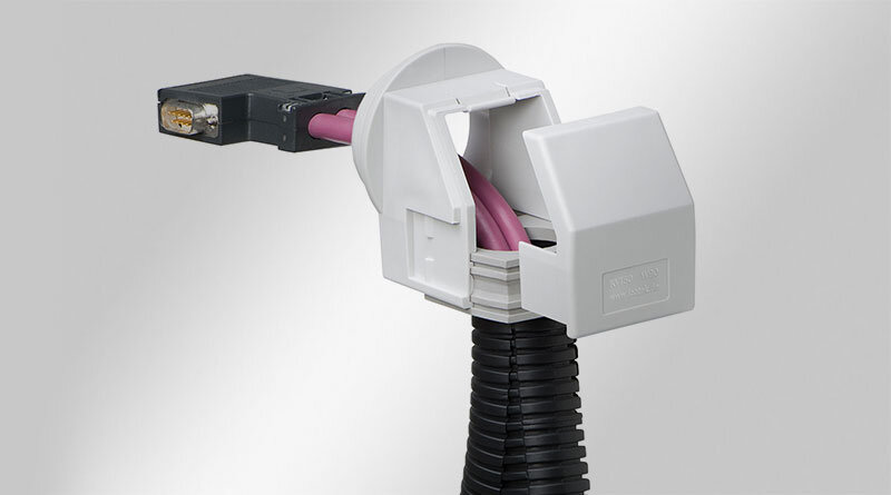 KVT-W90 | Split 90° cable gland